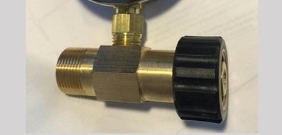 Pro tools 1001.5874 M22 Pressure Gauge 0 to 6000PSI Brass