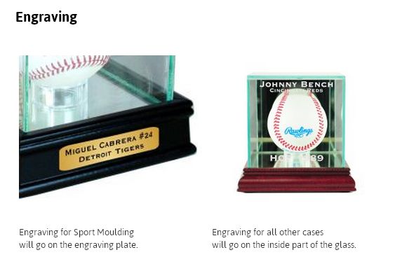 Perfect Cases Triple Baseball Display Case