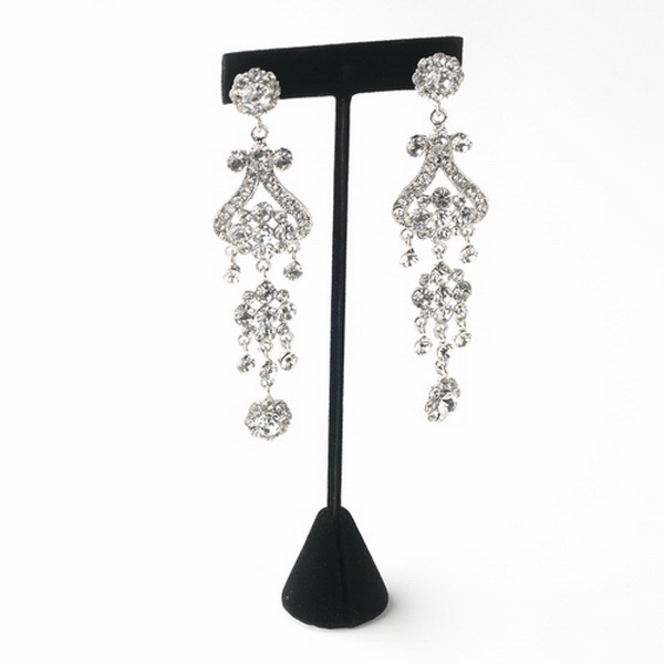 Elegance by Carbonneau Earring-Display-Tall Tall Black Velvet Earring Display