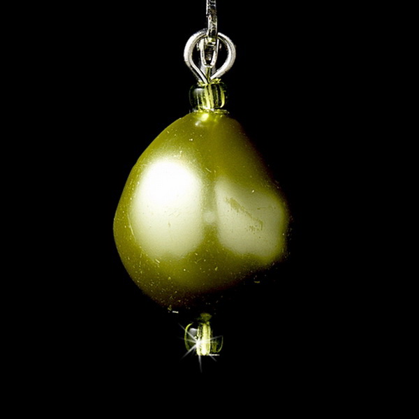 Elegance by Carbonneau E-8325-Olive Earring 8325 Olive
