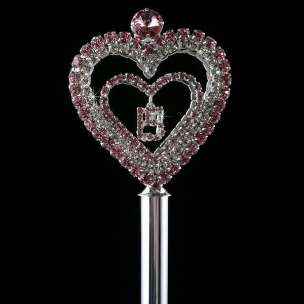 Elegance by Carbonneau Scepter-207-15-Silver-Pink Scepter 207 15 Silver Pink