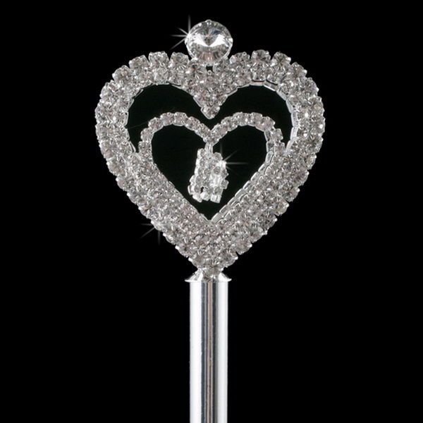 Elegance by Carbonneau Scepter-207-16-Silver-Clear Scepter 207 16 Silver Clear