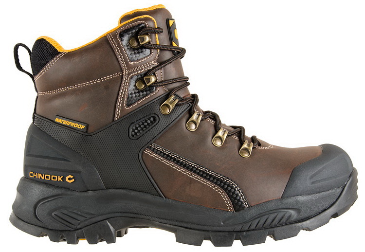 chinook men's cresent mid waterproof hiking boot