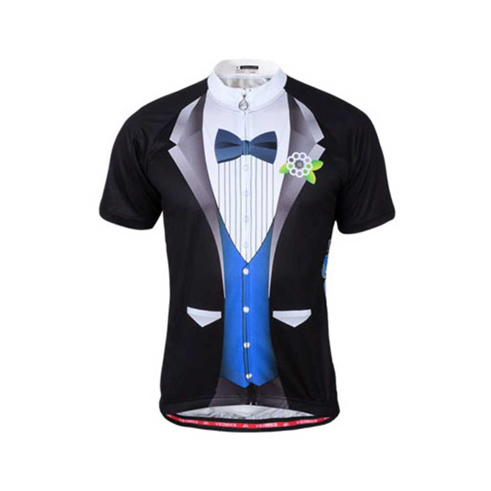 tuxedo cycling jersey