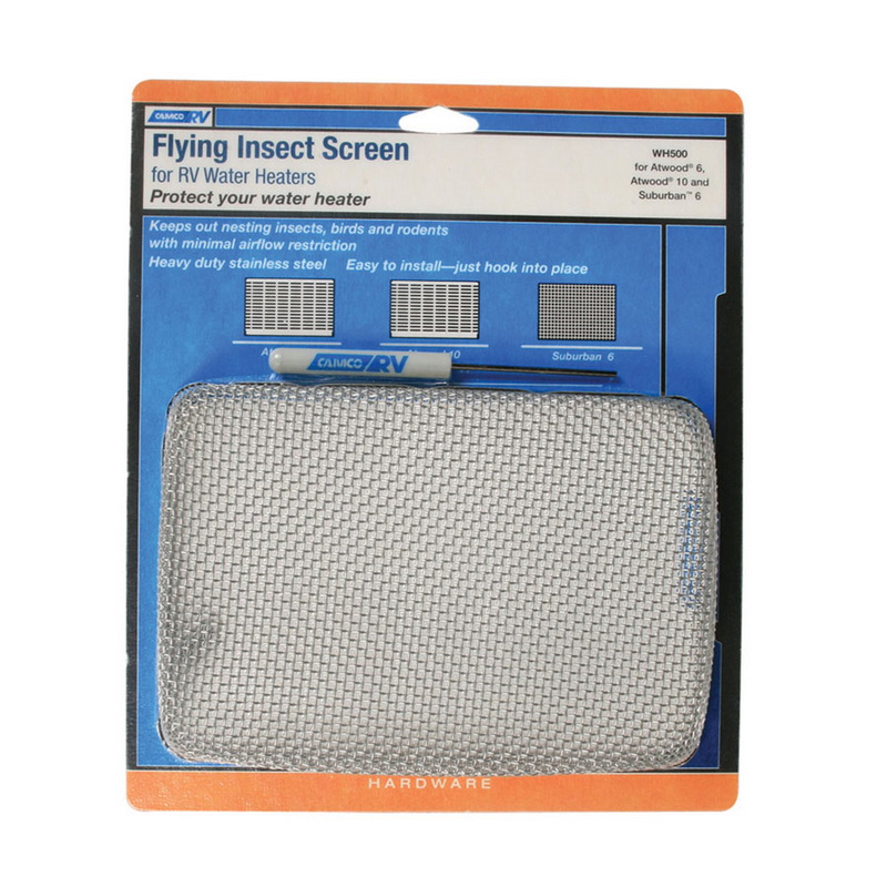 Opentip.com: Camco 0706-1215 Camco Insect Screen for RV Water Heater Rv Hot Water Heater Bug Screen