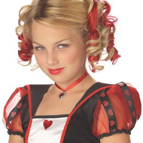 CALIFORNIA COSTUME COLLECTIONS 70608CC Curly Clips - Red