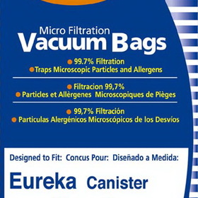 Electrolux 133 Paper Bag, Eur Style T Turbo Lite Micro Env 3pk