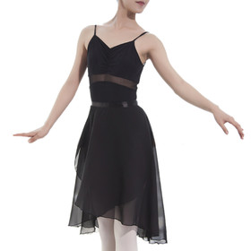 GOGO TEAM Adult Sheer Wrap Skirt Ballet Skirt Ball...