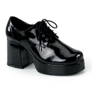 Funtasma JAZZ-02 - 3 1/2" Heel Men Black Pat Disco Platform Shoes Funtasma JAZZ-02 - 3 1/2" Heel Men Black Pat Disco Platform Shoes