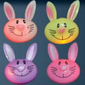 Custom Happy Bunny Rabbit Soft Rings w/ Flashing L...
