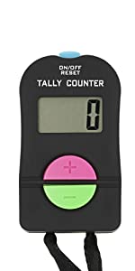 TOPTIE Desktop Tally Counter, Multiple Units Counter Clicker with Base, for Event People Inventory