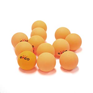 Pack 6x Pack Lot GOGO Ping Pong Ball Celluloid 40mm Table Tennis Ball 144 PCS 