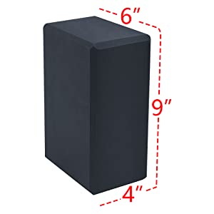 GOGO 24 Pack Bulk Yoga Blocks, 4 x 6 x 9 Inch High Density EVA Foam Yoga Block Non-Slip Surface