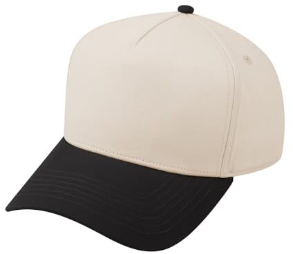 TOPTIE 5 Panel Kids Trucker Cap Snapback Cotton Sun Hat Youth 2-7 Years Old