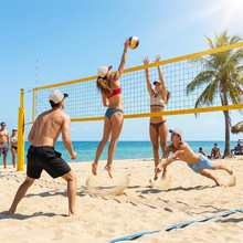 Play Beach Volleyball