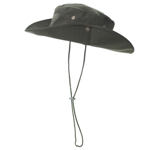 AWESOME BOONIE HAT WITH POP-IN BUTTONS & CHIN STRAP