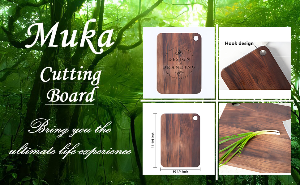 Muka Walnut Cutting Boards