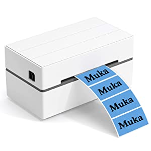 Muka 800 PCS 1.5" x 2.25" Direct Thermal Labels Color Thermal Label for Barcodes, Address, Consignment, Compatible with Thermal Label Printer