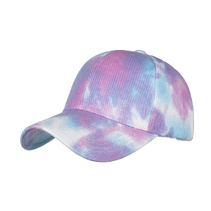 TOPTIE Tie Dye Ponytail Baseball Cap for Women Criss Cross Messy High Bun Dye Ponytail Hat