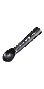 Muka Ice Cream Scoop, Stainless Steel Spade with Wooden Handle
