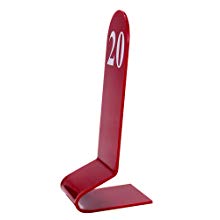 Aspire 10PCS Acrylic Table Numbers, Tent Style Numbers Sign, Double Sided Table Number Card for Restaurant