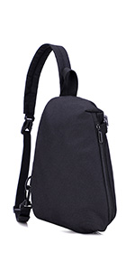 MUKA Embroidered Chest Sling Bag Unisex Cross Body Bag Universal Backpack, Add Your Logo