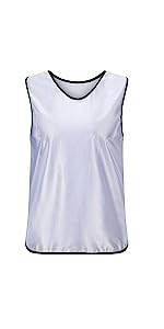 TOPTIE Training Bibs Sports Event Vest Apron Style Bibs with Ties Polyester 2-Tone Event Adult for Golf Sports