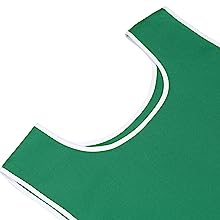 Training Bibs Sports Event Vest Apron Style Bibs with Ties Polyester 2-Tone Event Adult for Golf Sports