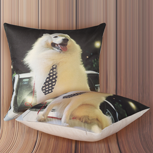 Custom Photo Pillowcase, Design Image or Text Pillow Cover, Premium Personalize Gift for Party, Wedding Keepsake Throw Pillow
