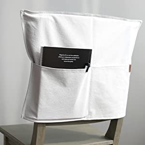 Muka Custom Chair Back Covers, Dorm Chair Back Storage, Armless Chair Cover