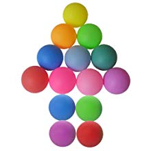 GOGO 600 Pieces Beer Pong Balls 40mm Assorted Colors, Entertainment Table Tennis Ball for Game