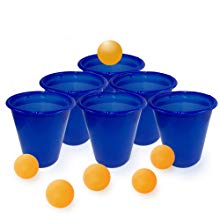 GOGO 600 Pieces Beer Pong Balls 40mm Assorted Colors, Entertainment Table Tennis Ball for Game