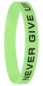GOGO 12 PCS Adult Rubber Bracelets, Silicone Wristbands, Party Accessories