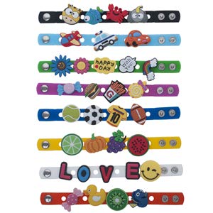 GOGO 120 Mixed PVC Shoe Charms, Great for Shoes & Silicone Wristbands, Back to School Gifts