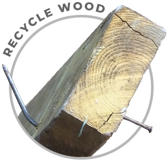 Recycle Wood from Nails