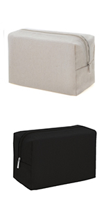 Aspire 30-Pack 100% Cotton Canvas Bags 7" x 4" x 3" Portable Travel Storage Bags