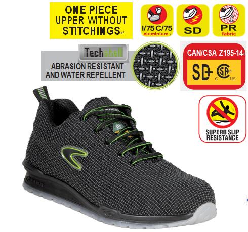 COFRA 78802-CU0 Utica SD+PR Low Cut Shoes Made Of Textile/Aluminum Toe/Apt Plate Man
