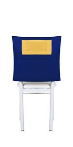 Muka Chair Seat Back Organizer, Chair Pockets for Classroom Supplies, Chair Cover 25 PCS