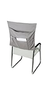 Muka 25 Packs Chair Seat Back Organizer, Chair Pockets for Classroom Supplies, Students Chair Covers