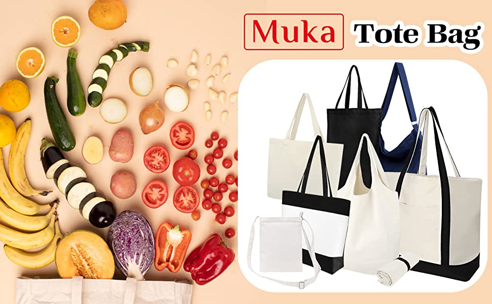 Muka 4 Pack Small Crossbody Shoulder Bags for Women, Travel Canvas Purses Handbags for Boys Girls