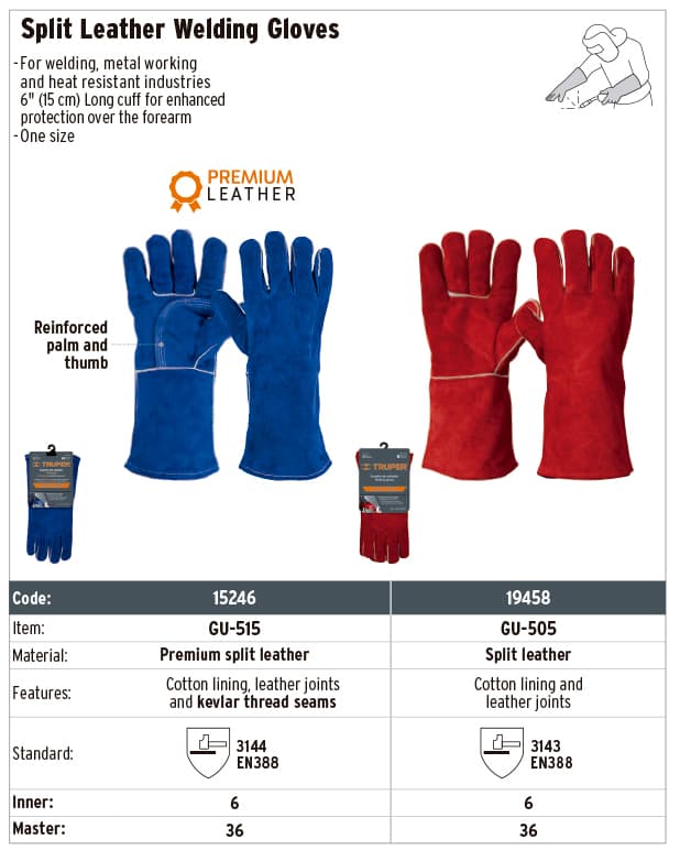 Truper 15246 Welding Gloves