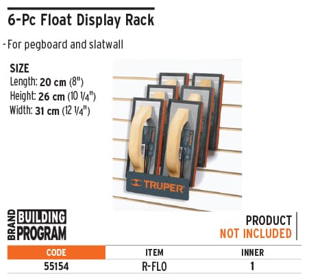 Truper 55154 Display Rack For Floats