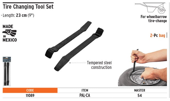 Truper 11089 Wheelbarrow tire lever