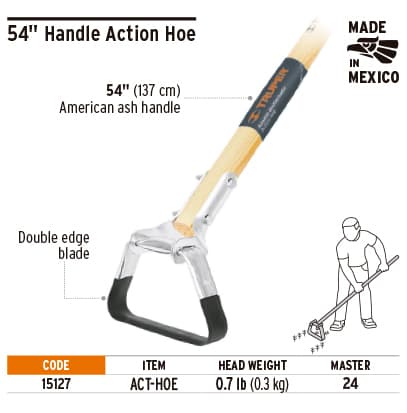 Truper 15127 54" Handle Weeder Hoe