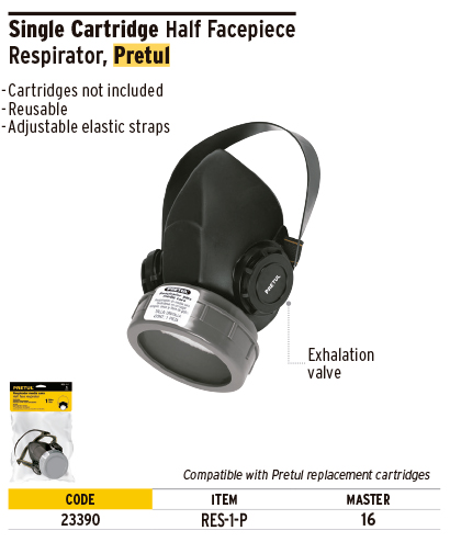 Pretul 23390 Respirator 1 Filter Pretul
