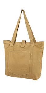 TOPTIE Classic Canvas Messenger Bag, Canvas Shoulder Bag Side Bag for Men and Women