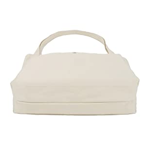 TOPTIE Soft Canvas Shoulder Bag for Women, Tote Handbag with Pocket for Work, Shopping, Travel