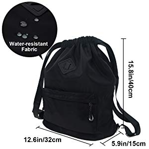 All Day Joy 1 Drawstring Backpack Sports Athletic Gym Cinch Sack String Storage Bags for Hiking Travel Beach