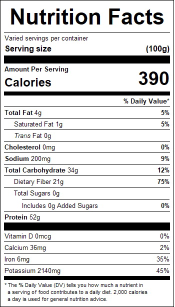 Bulk Foods Large Flake Nutritional Yeast 3lb, 236003