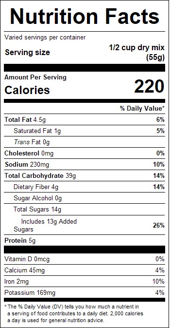 Bulk Foods Natural Maple & Brown Sugar Oatmeal 10lb, 576015
